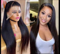 28" STW FULL FRONTAL WIG 💯 HUMAN HAIR