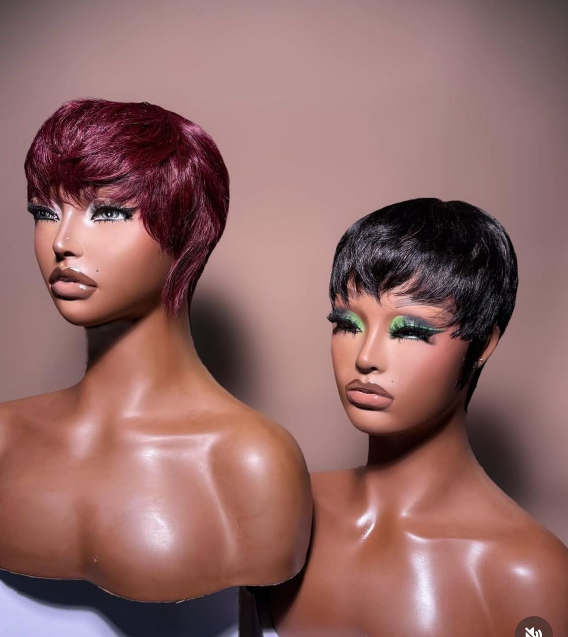 100% Human Hair Skull Cap Wig