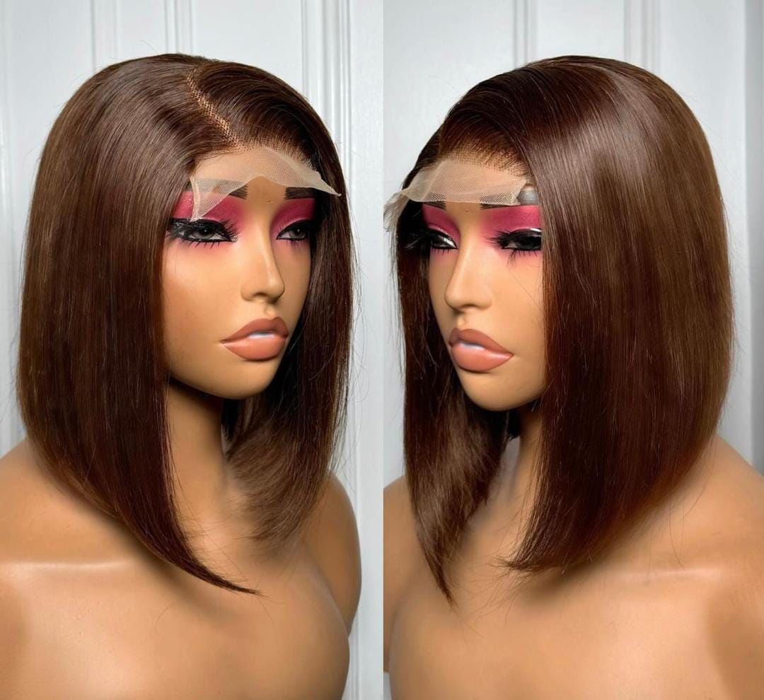 12"  FULL CLOSURE BOB WIG