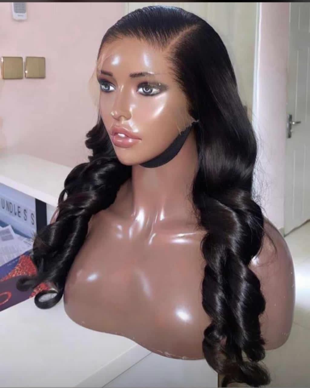 FULL FRONTAL LOW GRADE HUMAN HAIR BOUNCE (THE FRONTAL IS 💯 HUMAN HAIR)