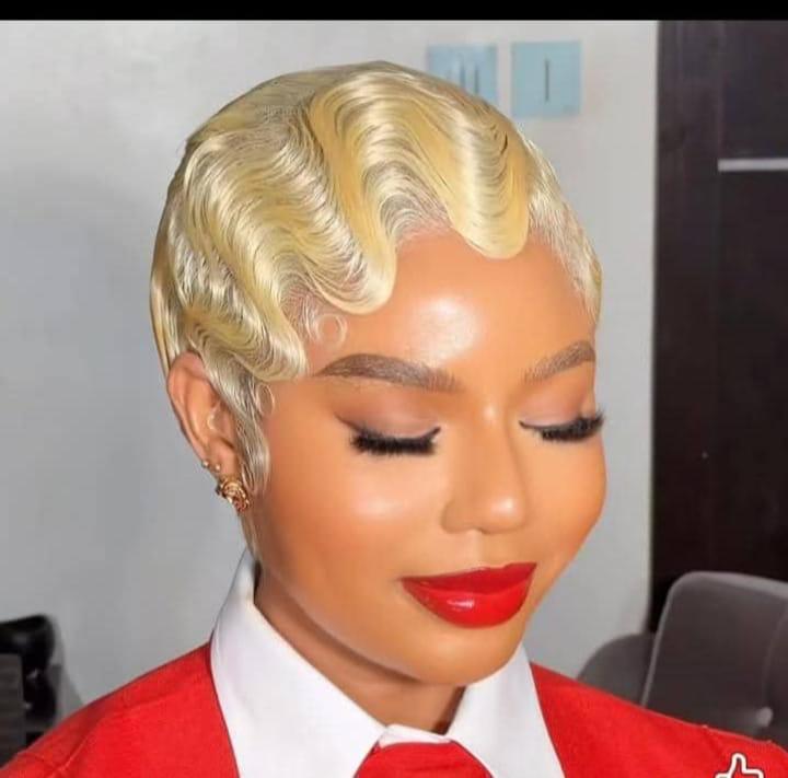 FINGER WAVE SKULL CAP WIG