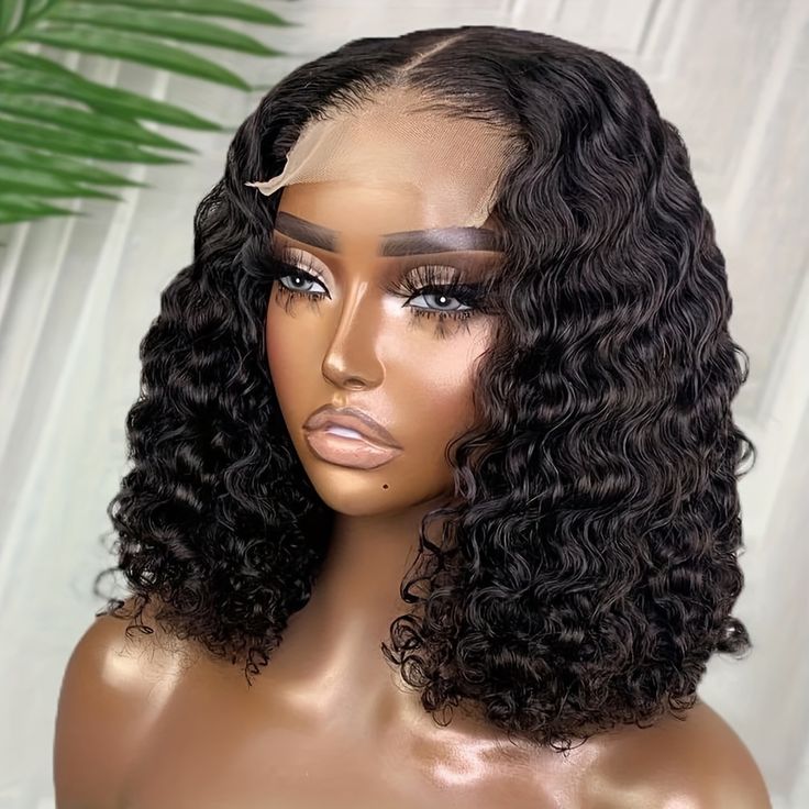 14" 200g Pixie Curls 5*5 Wig 💯 HUMAN HAIR WIG