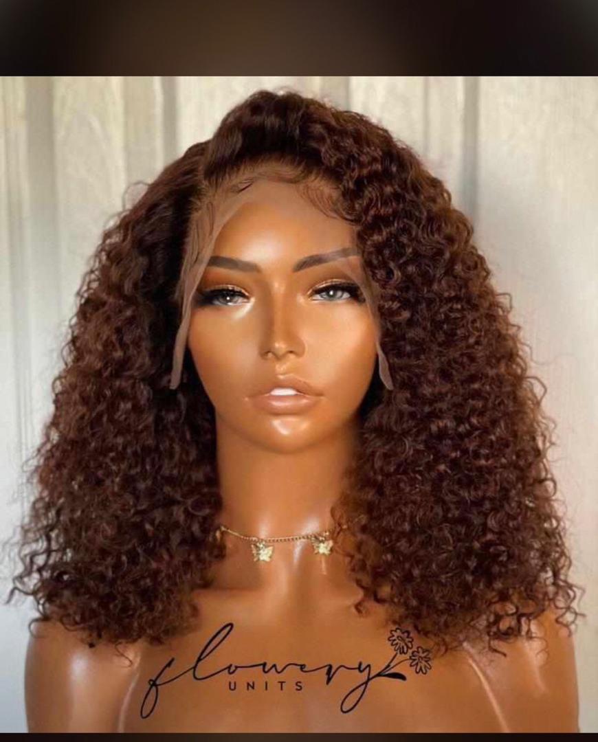 16" Full Frontal Human Hair Wig