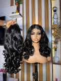 LOW GRADE HUMAN HAIR 5*5 18" BOUNCE FACTORY MADE