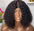 FULL VOLUME LOW GRADE HUMAN HAIR JERRY CURLS WIG